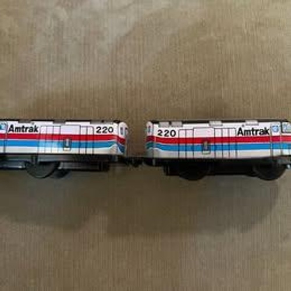 Amtrak Spring Tin Wind-Up Train Toy